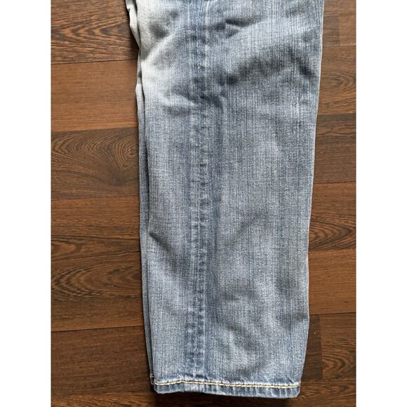 Men's Rock Revival Joshua Relaxed Fit Straight Denim Blue Jeans Sz 36X 30 - Picture 5 of 16